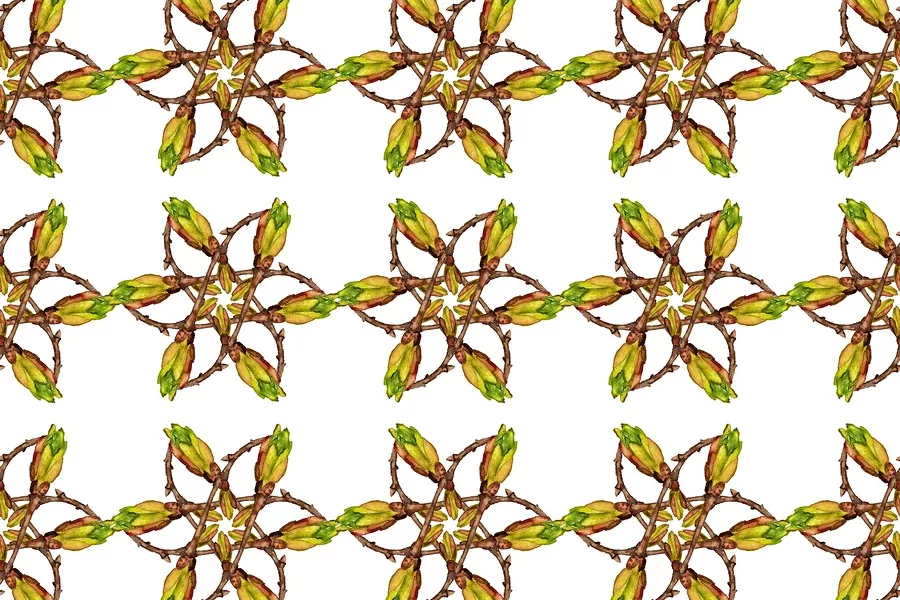 series of stars pattern